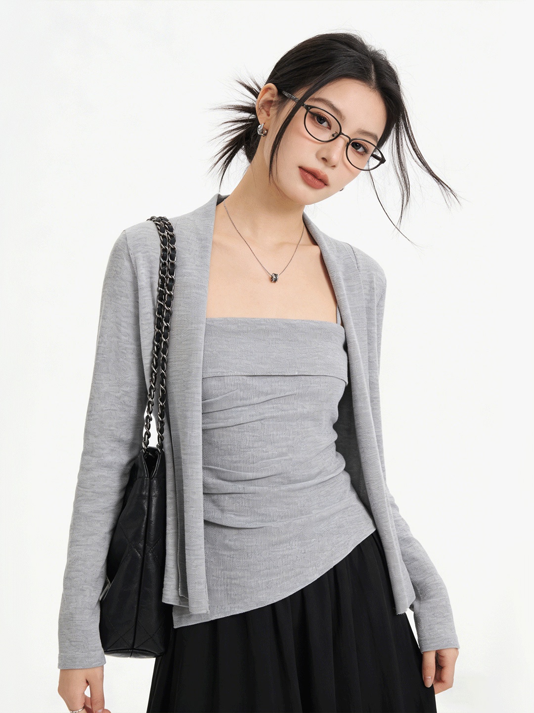 Korean Lifestyle & Kids Boutique Photos - Lush Life Kardigan Rajut Pendek Ramah