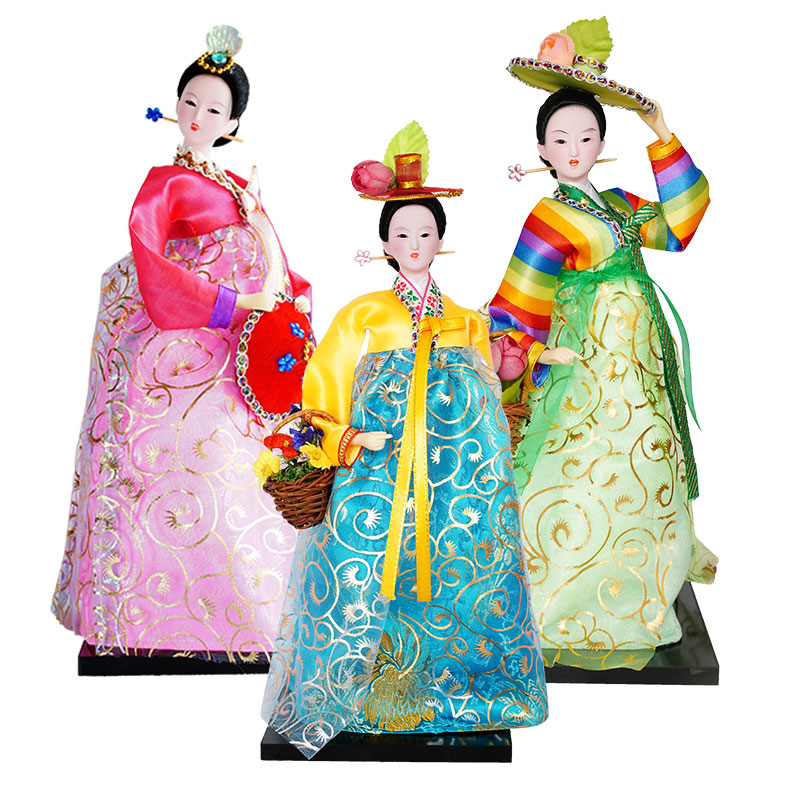 Korean Lifestyle Movie - Boneka nasional Korea 30 CM, kerajinan