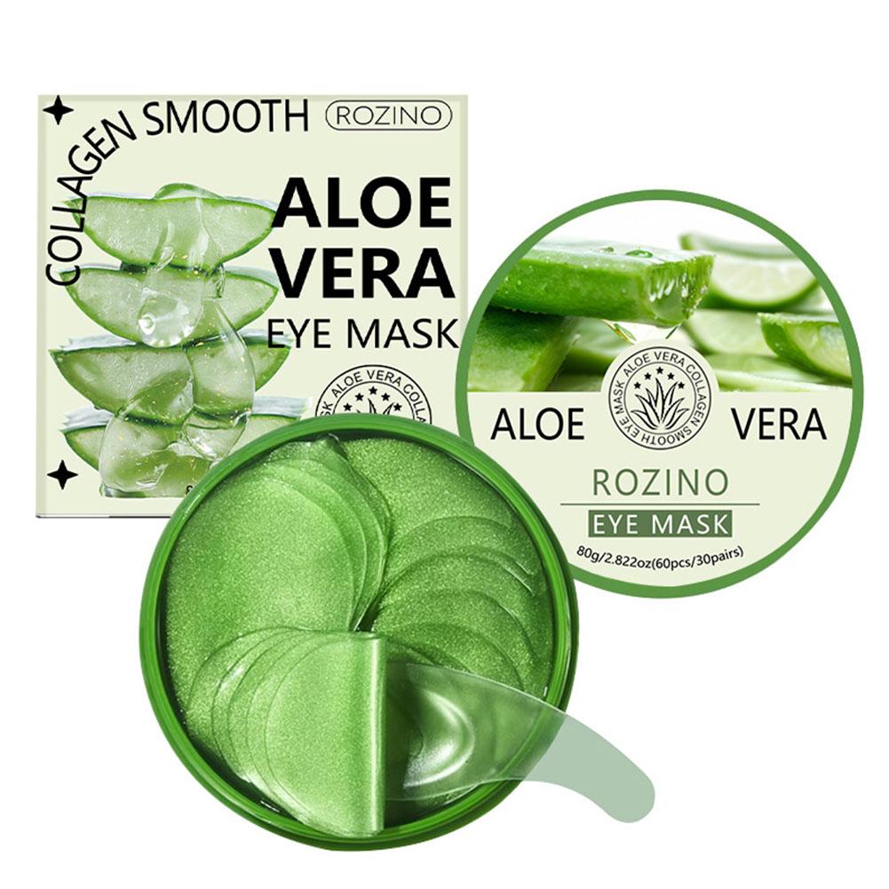 Sheet Mask Collagen - 60pcs Masker Mata Kolagen Aloe Vera