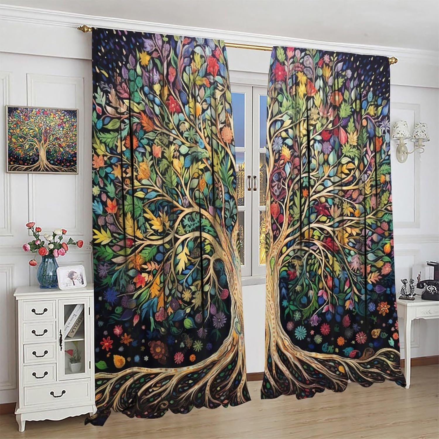 Tirai Pohon Kehidupan, Tirai G - Korean Arts And Lifestyle ulasan dan harga