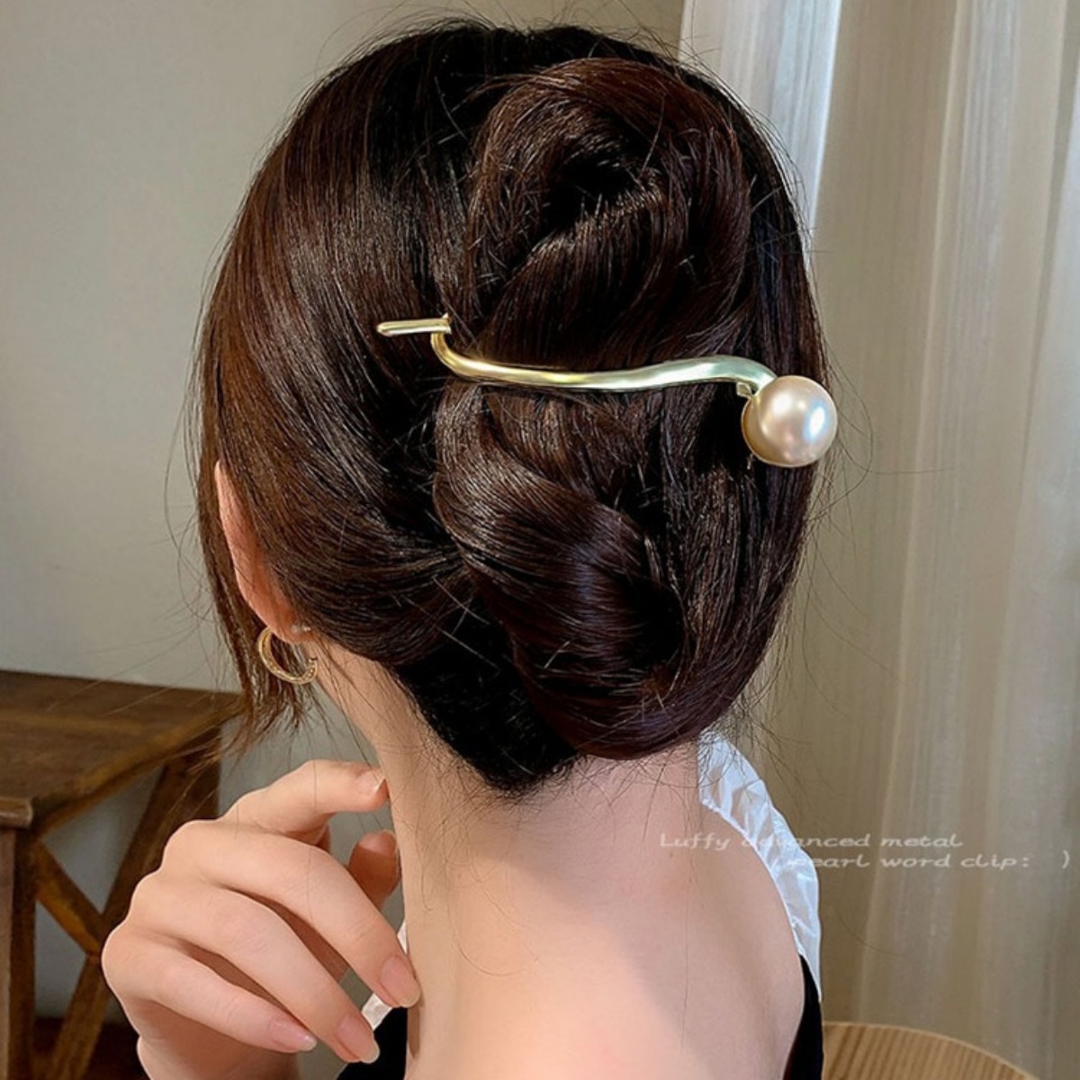 Jepit Rambut Mutiara Glitter E - Lifestyle Of Korean ulasan dan harga