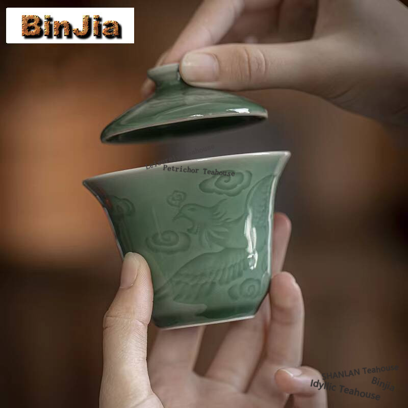 100ml antik Celadon tangan men - Celadon Ceramic Cup ulasan dan harga