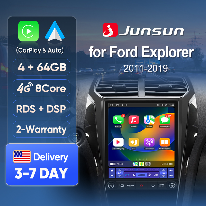 Layar CarPlay Nirkabel Junsun  - Korean Lifestyle Video ulasan dan harga