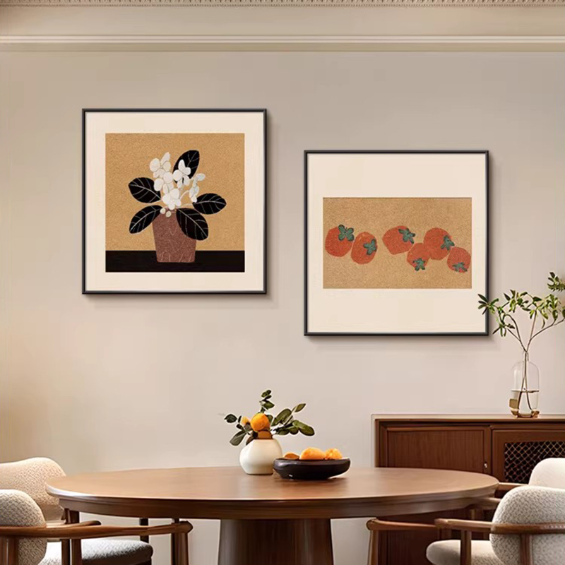 Poster Kanvas Persimmon Antik  - Korean Arts And Lifestyle ulasan dan harga