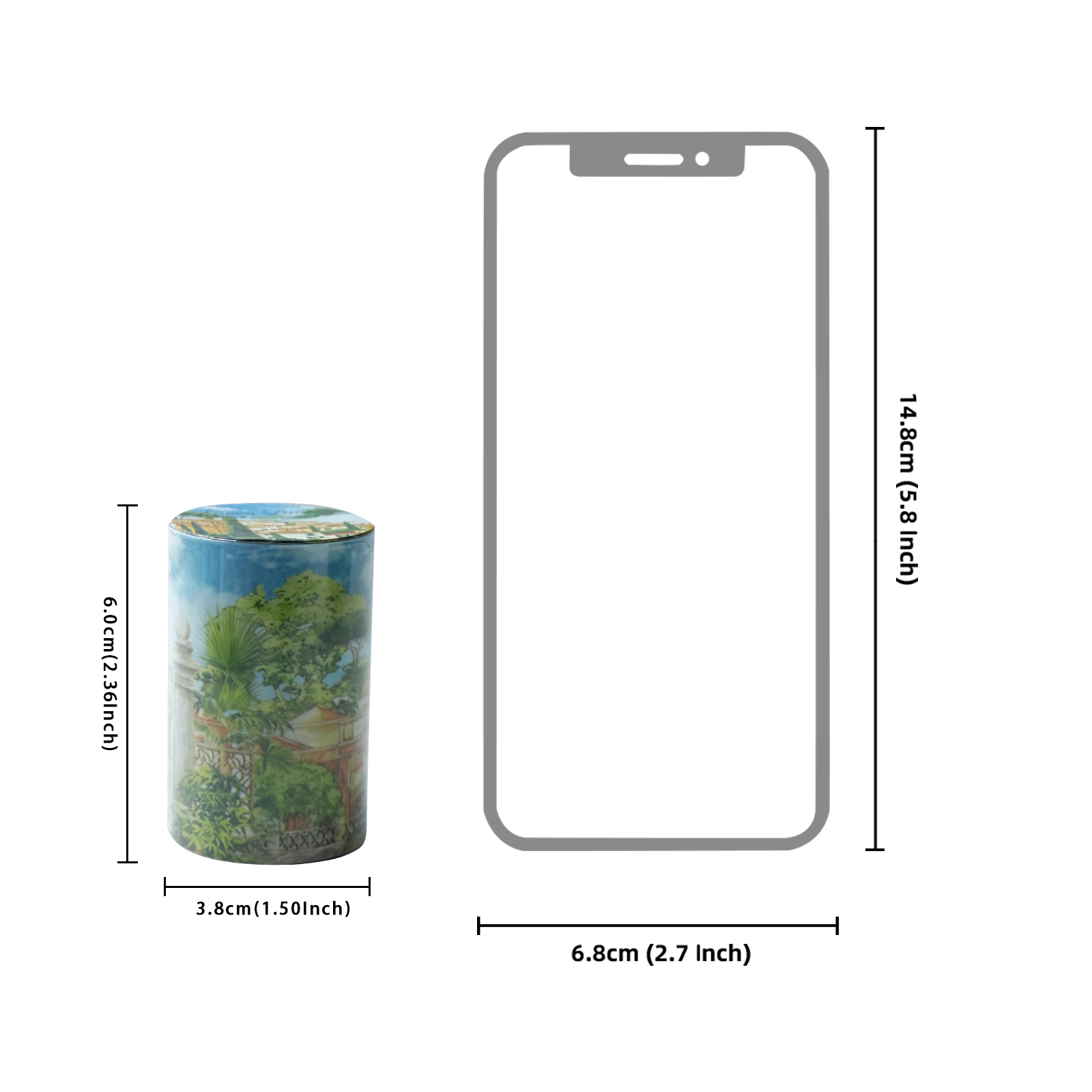 Etori Life 60mm*2m Healing Sun - Korean Student Lifestyle ulasan dan harga
