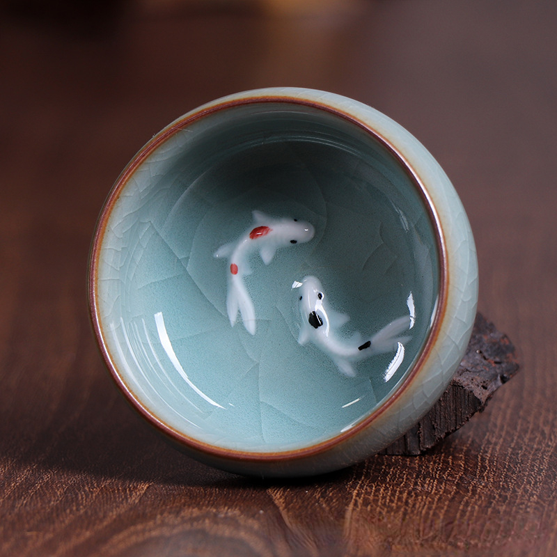 Cangkir Teh Porselen Celadon L - Celadon Ceramic Cup ulasan dan harga