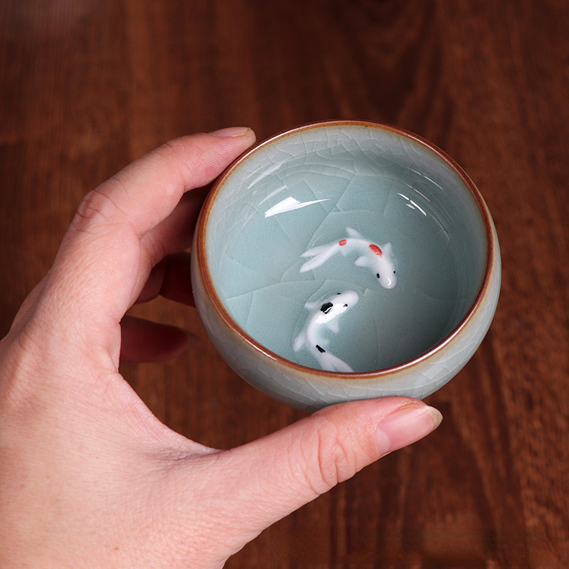 Cangkir Teh Porselen Celadon L - Celadon Ceramic Cup ulasan dan harga