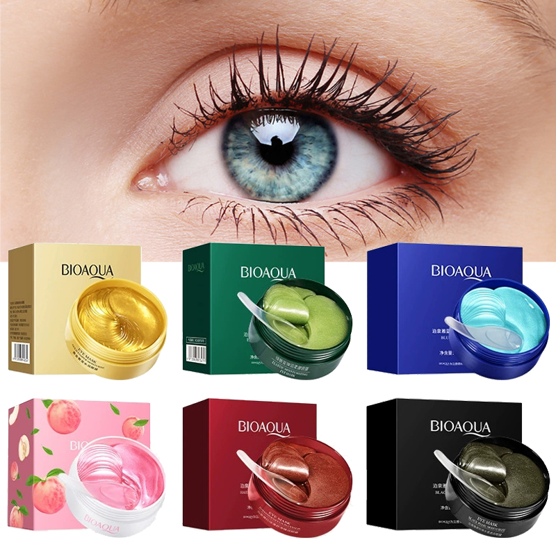 60 Buah BIOAQUA Crystal Collag - Sheet Mask Collagen ulasan dan harga