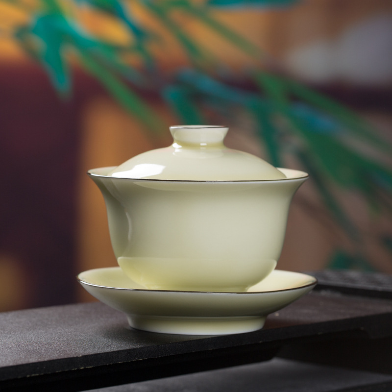 Set Gaiwan Celadon Berkualitas - Celadon Ceramic Cup ulasan dan harga