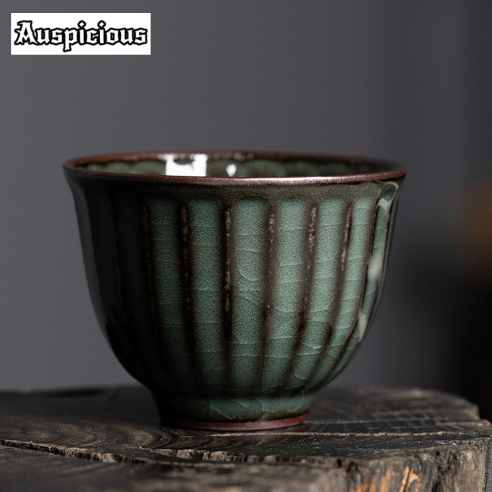 85ml buatan tangan Ge Kiln tub - Celadon Ceramic Cup ulasan dan harga