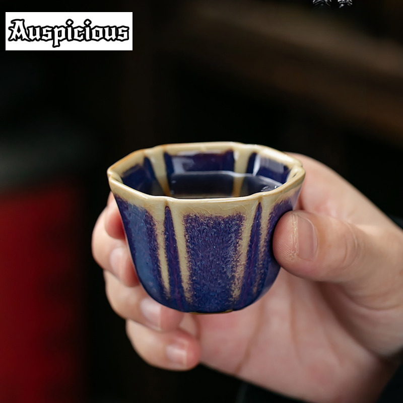 Jun Kiln Celadon Hand-grip Pot - Celadon Ceramic Cup ulasan dan harga