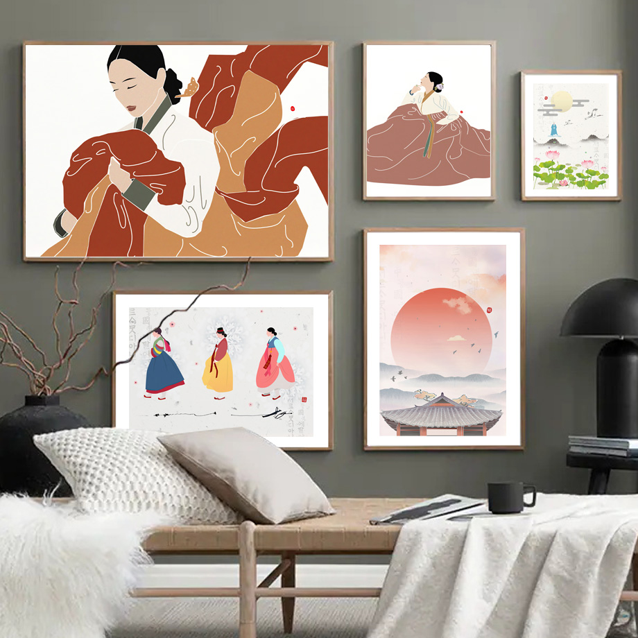 Poster Lukisan Kanvas Cetak Es - Korean Arts And Lifestyle ulasan dan harga